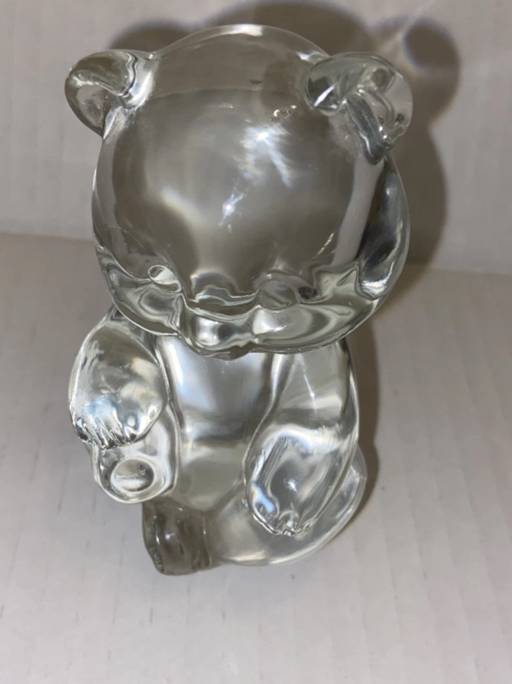 FENTON CRYSTAL Glass Bear Figurine Home Art Decor - Picture 4 of 4